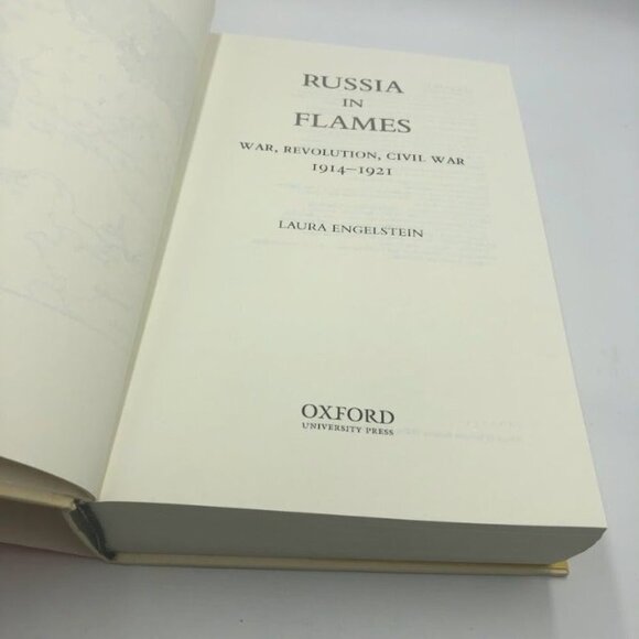 Russia in Flames Book War Revolution Civil War 1914 to 1921 Laura Engelstein - Picture 8 of 14